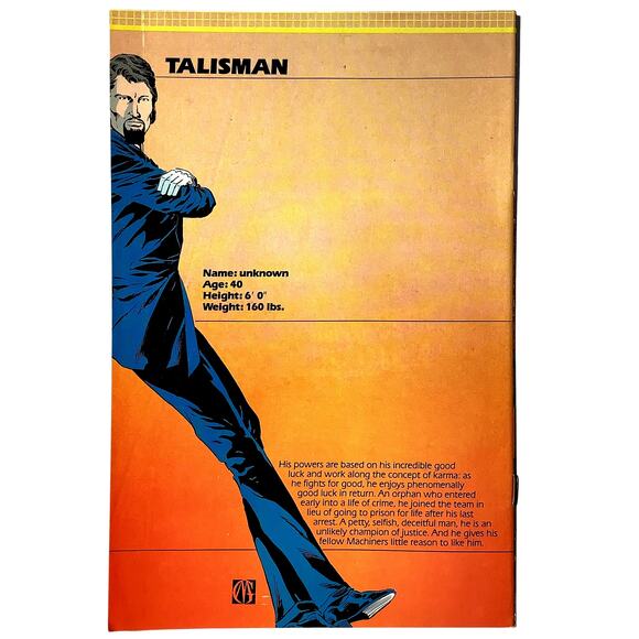 Justice Machine #11, November 1987, Comico Comics, NM 9.4 - Picture 3 of 5